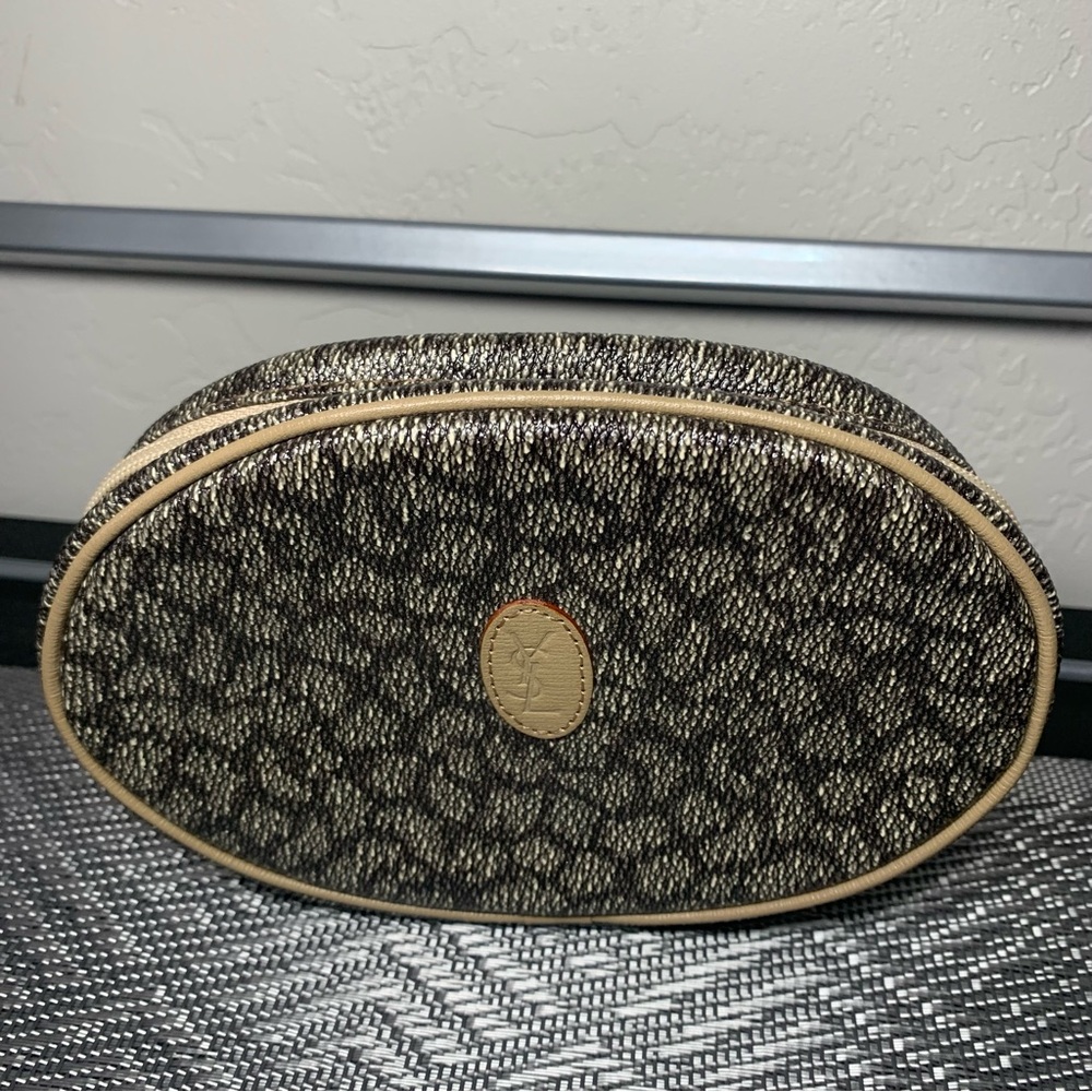 Authentic Pre Owned Vintage Yves Saint Laurent Cosmetics Pouch - Picture 4 of 12